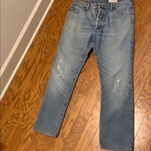 Brunello Cucinelli light blue jeans